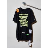 Koji Shiouchi x AtoZ MUSEUM® x BODYSONG.:CONTENTS-T_KSxBS. _BLACK